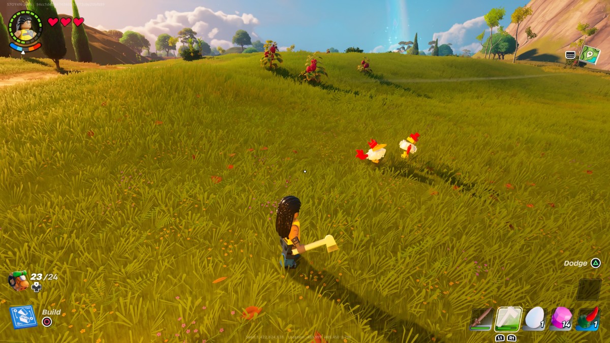 Lego Fortnite chickens